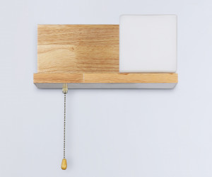 TR83123 LW/FR светлое дерево/белый матовый E27 max 40W 300*140*140