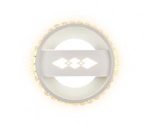 FA221 WH белый LED 6400K+3000K 24W D200*40