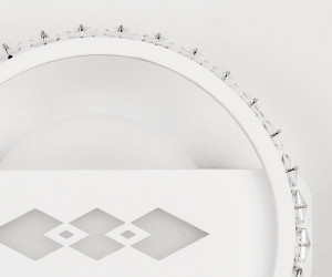 FA221 WH белый LED 6400K+3000K 24W D200*40