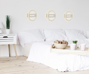 FA221 WH белый LED 6400K+3000K 24W D200*40