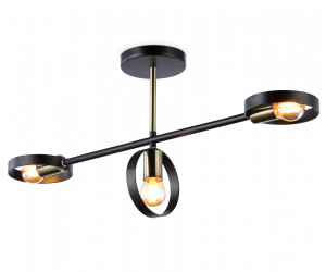 TR8229/3 BK/SB черный/бронза E27/3 max 40W 660*165*300