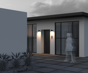 Настенный светильник (бра) Outdoor O303WL-L5GF3K