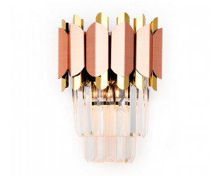 TR5294/2 PGD/GD розовое золото/золото E14/2 max 40W 320*250*140