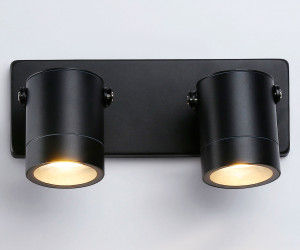 ST3888/2 BK черный IP54 GU10/2 max 35W 250*80*85