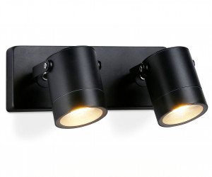 ST3888/2 BK черный IP54 GU10/2 max 35W 250*80*85