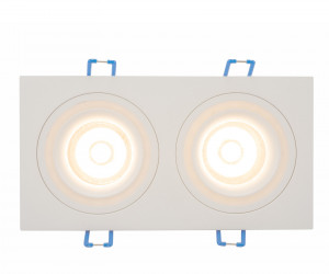 DK2062-WH Встраиваемый светильник, IP 20, до 15 Вт, GU10, LED, белый, алюминий