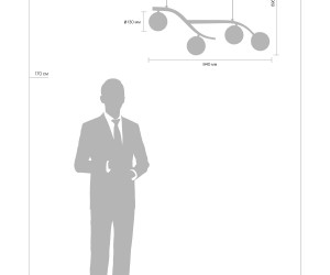 Подвесной светильник Freya FR8014PL-04BS