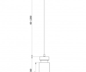 Подвесной светильник Freya FR8011PL-01GB
