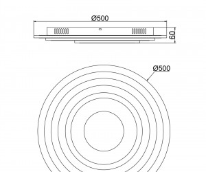 Потолочный светильник Freya FR6014CL-L98W
