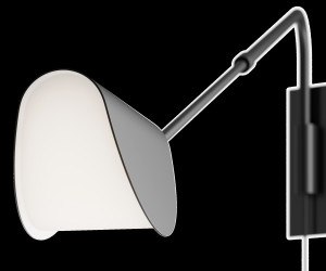 Настенный светильник (бра) Maytoni MOD126WL-01B1