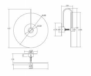 Настенный светильник (бра) Maytoni MOD305WL-01CH