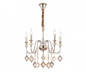 TR4955/5 FGD/TI золото/янтарь E14*5 max 40W D560*595