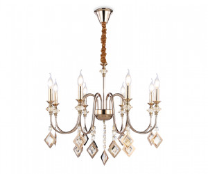 TR4957/8 FGD/TI золото/янтарь E14*8 max 40W D712*625