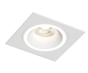 DK2061-WH Встраиваемый светильник IP 20, до 15 Вт, GU10, LED, белый, алюминий