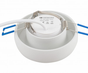 DK2045-WH Встраиваемый светильник , IP 20, 50 Вт, GU10, белый, алюминий