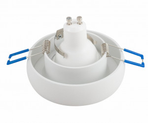 DK2045-WH Встраиваемый светильник , IP 20, 50 Вт, GU10, белый, алюминий