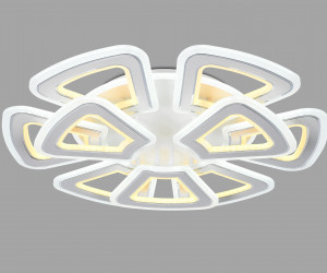 FA8892/6+3 WH/CH белый/хром 210W 3000K/4200K/6400K 650*640*130 (ПДУ РАДИО 2.4G)