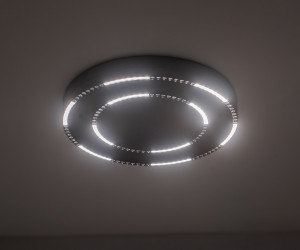 FL5822 BK черный 55W 3000K/4200K/6400K D600*75 (без ПДУ)