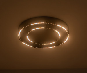 FL5822 BK черный 55W 3000K/4200K/6400K D600*75 (без ПДУ)