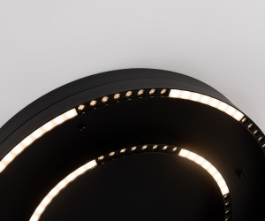 FL5822 BK черный 55W 3000K/4200K/6400K D600*75 (без ПДУ)