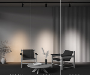 Трековый светильник Technical TR197-3-20WCCT-M-B