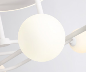 FL66229/6 WH белый 48W 3000K-6400K+G9/4 880*880*240 (ПДУ ИК)