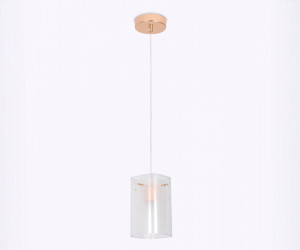 TR3680 GD/CL/FR золото/прозрачный/белый матовый E14 max 40W D110*950