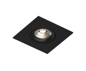 DK2038-BK Встраиваемый светильник , IP 20, 50 Вт, GU10, черный, алюминий