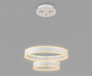 FA6175/2 WH белый 108W 3000K+6400K/3000K/6400K/4200K+4200K D500*630 (ПДУ РАДИО 2.4G)