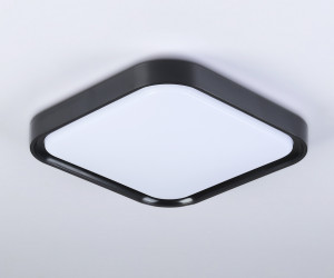 FZ1262 BK черный 18W 5000K 250*250*60 (Без ПДУ)