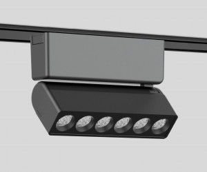 GV1469 BK черный IP20 6W 4200K 48V 24° 122*26*80