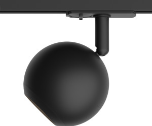 DK6070-BK Трековый светильник IP 20, 15 Вт, GU10, черный, алюминий