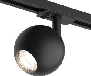 DK6070-BK Трековый светильник IP 20, 15 Вт, GU10, черный, алюминий