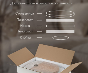 Столы Стол S NL+BK 000061957