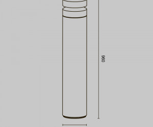 Ландшафтный светильник Outdoor O469FL-L20CM3K1