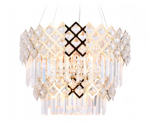 TR5275/8 GD/CL золото/прозрачный E14/8 max 40W D520*880