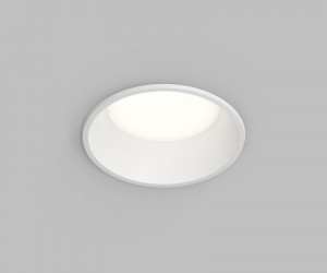 Встраиваемый влагозащищенный светильник TRIM, 12 Вт LED 3000-4000-6500K, IP44, алюминий, акрил