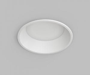 Встраиваемый влагозащищенный светильник TRIM, 18 Вт LED 3000-4000-6500K, IP44, алюминий, акрил