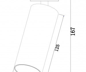 Потолочный светильник Technical C055CL-L12W3K