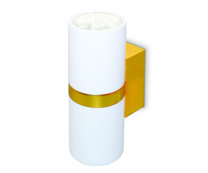 FW242/2 WH/GD белый/золото GU10*2 max 12W 155*60*76