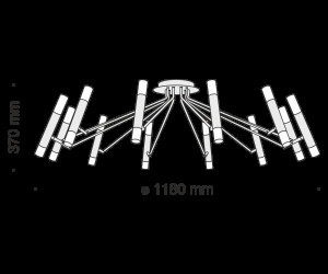 Потолочный светильник Maytoni MOD620CL-24B