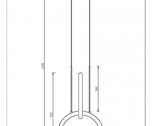 Подвесной светильник Maytoni MOD165PL-L18G3K