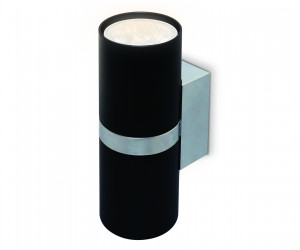 FW243/2 BK/CH черный/хром GU10*2 max 12W 155*60*76