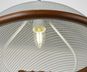 Подвесной светильник PLC-002-1P-400 BR 000050443