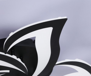 FA4472/5 BK белый 56W 3000K/4200K/6400K D640*80 (ПДУ ИК)