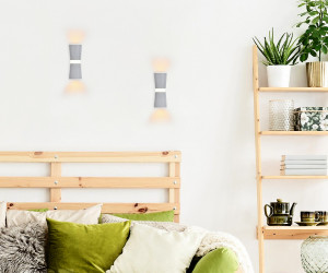 FW195 WH/S белый/песок LED 3000K 12W 70*200*100