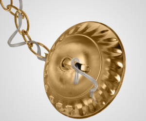 Подвесной светильник R4001P-350 MR+GD 000040377