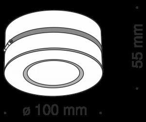 Потолочный светильник Technical C022CL-L12B