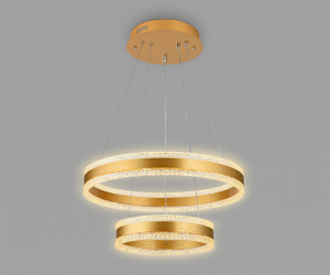 FA6178/2 GD золото 108W 3000K+6400K/3000K/6400K/4200K+4200K D500*630 (ПДУ РАДИО 2.4G)