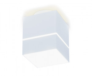 TN257 WH/S белый/песок LED 4200K 7W 80*80*100